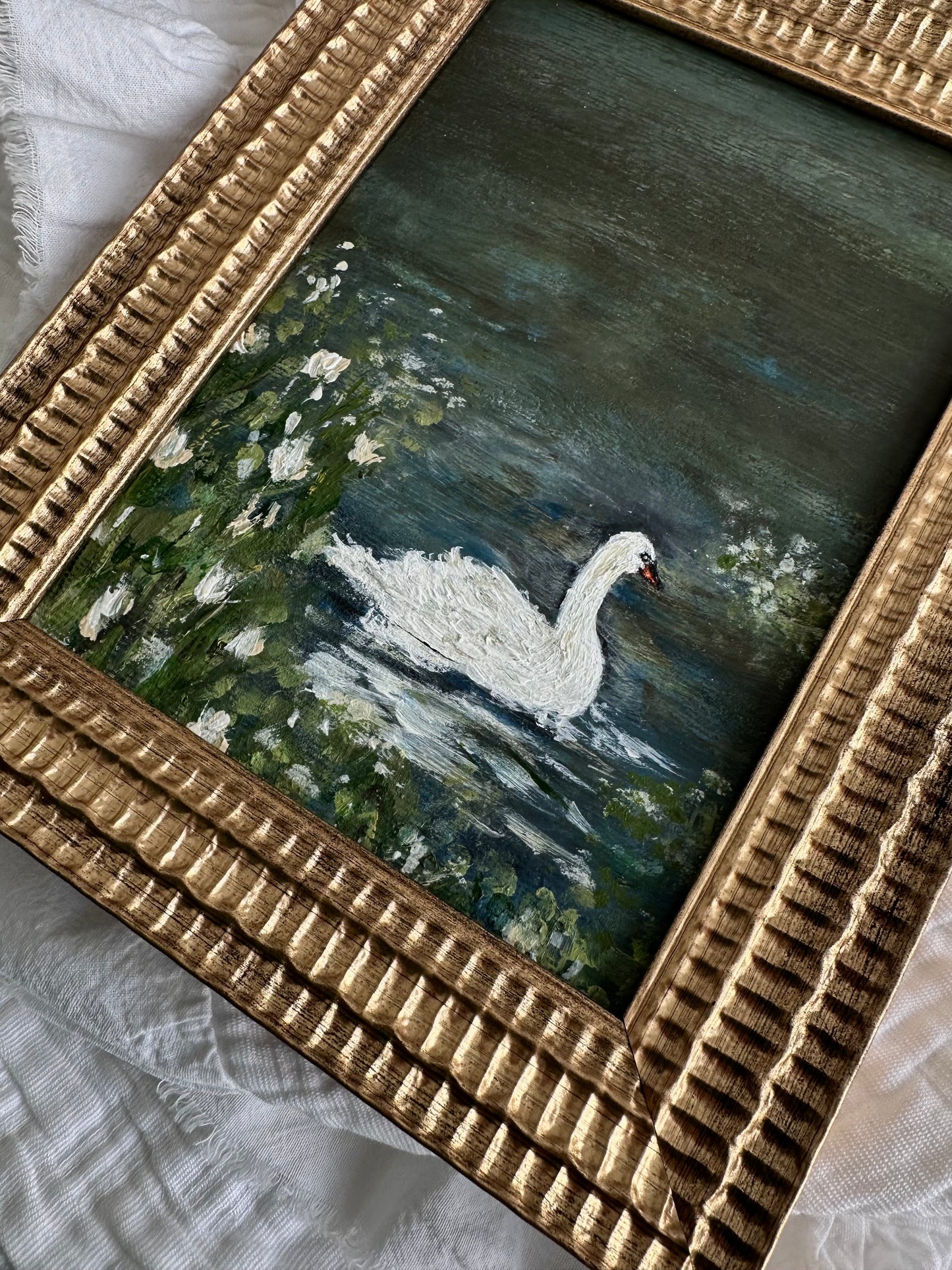 "A Gentle Promise" Framed Original Art