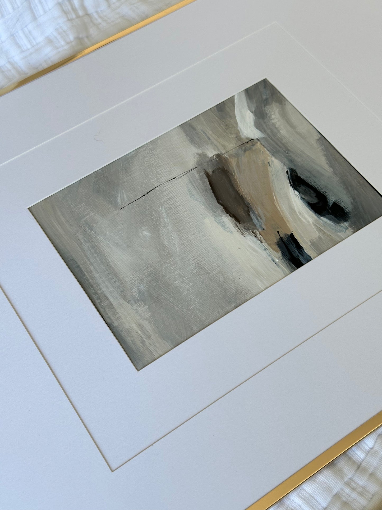 "Cappuccino" Original Abstract Art