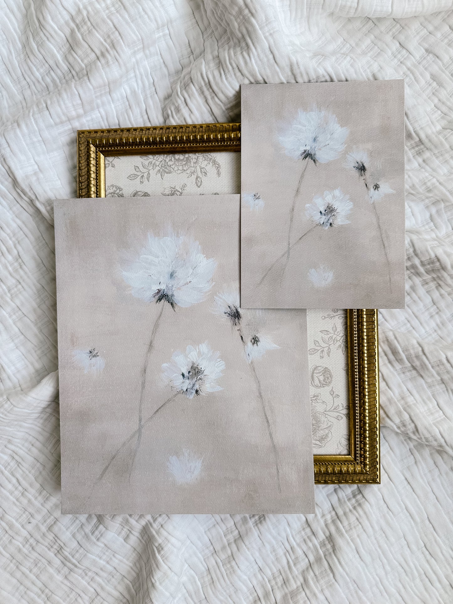 "Faded Wildflowers" Fine Art Print