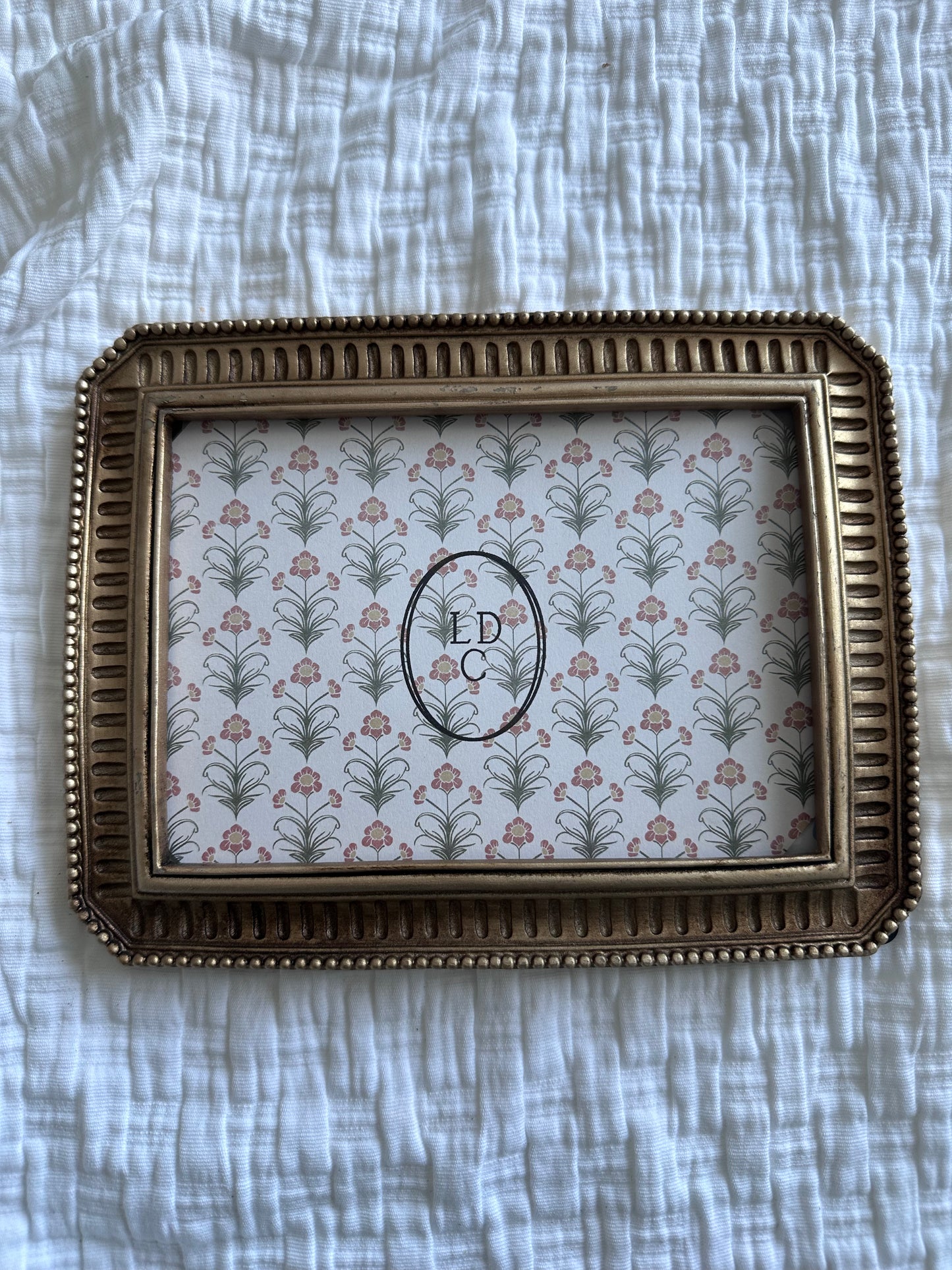 5"x7" Gold Frame