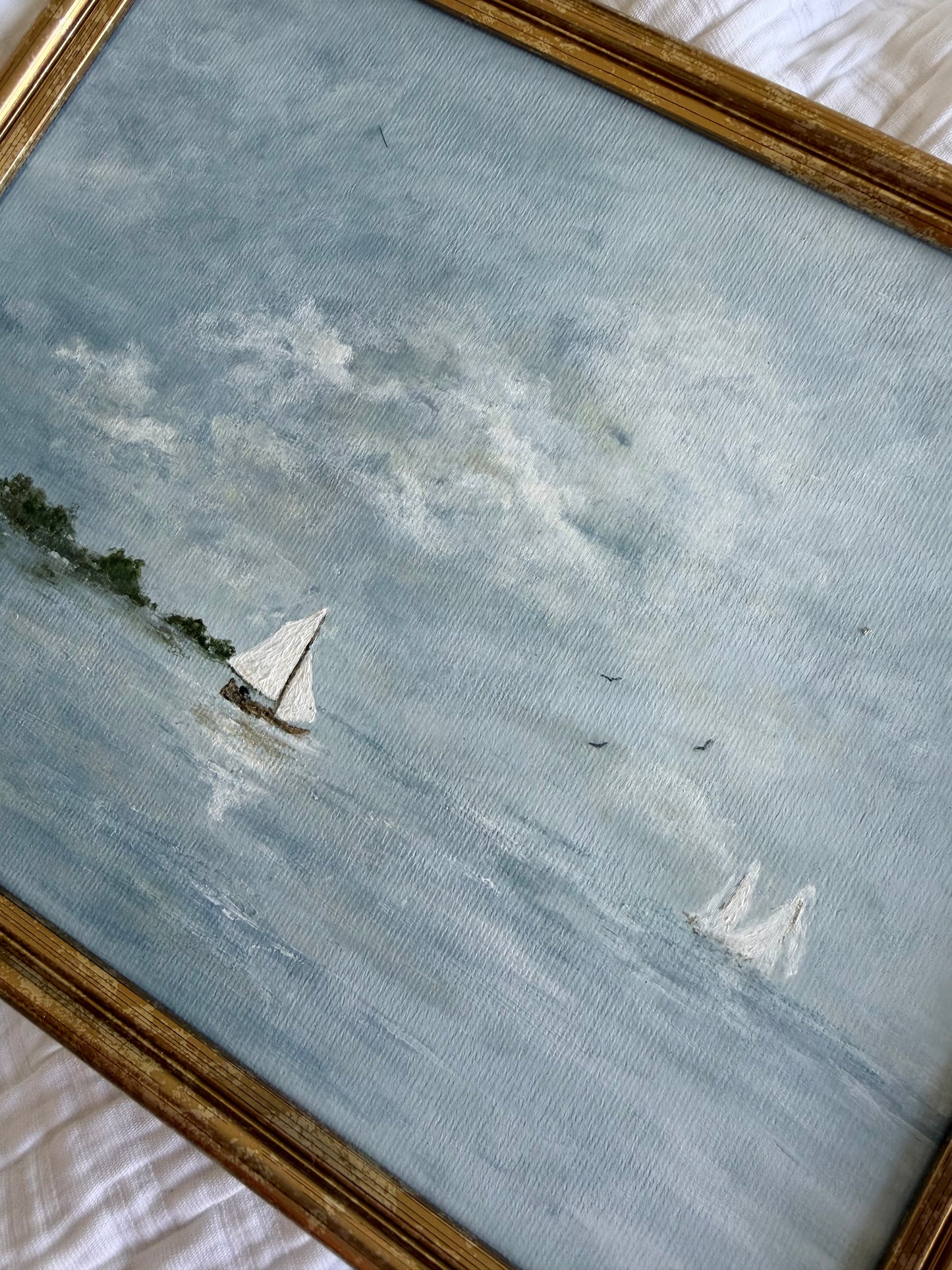 "Slow Days" Framed Original Art