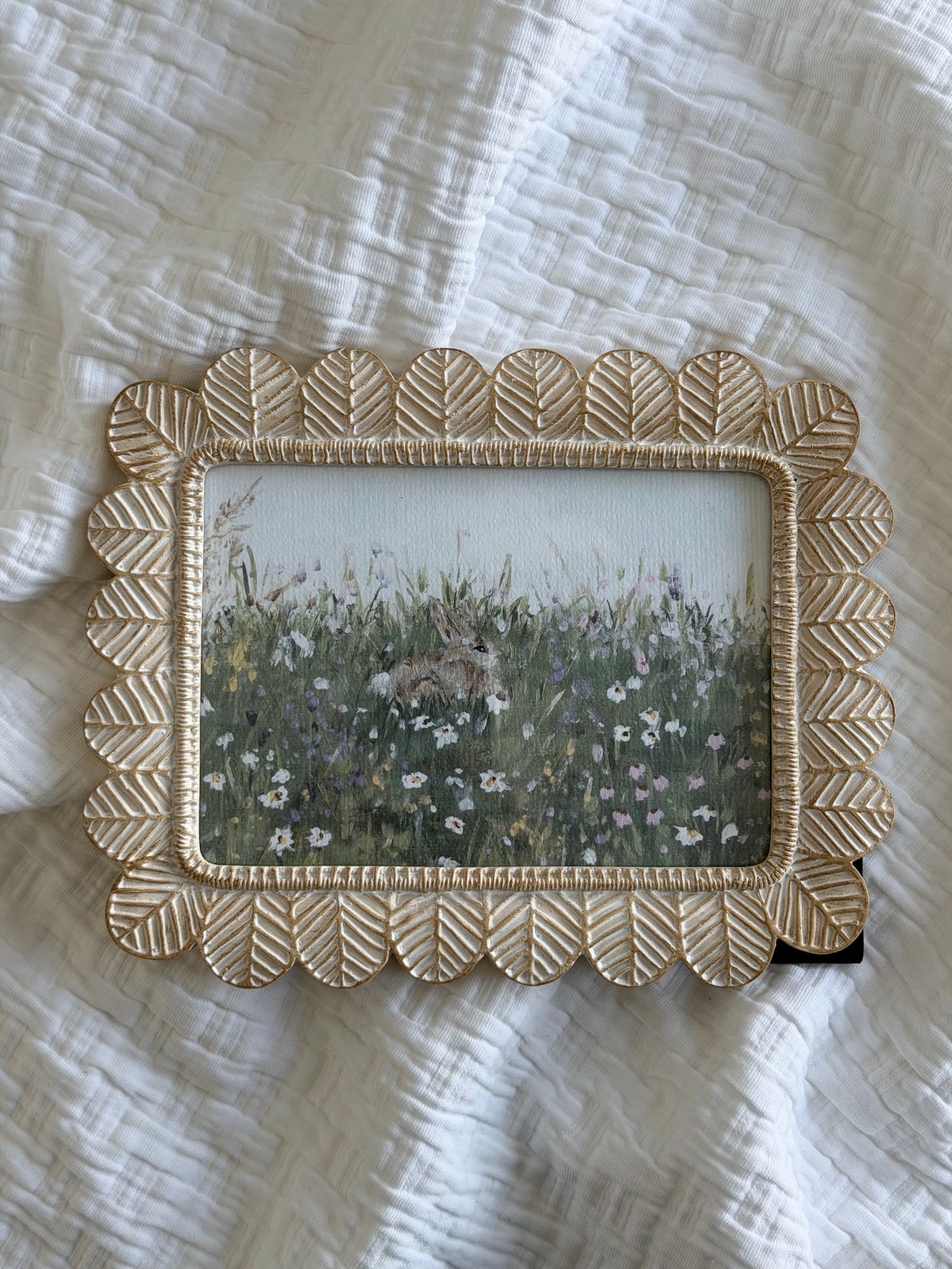 "Springtime Pause" Framed Fine Art Print