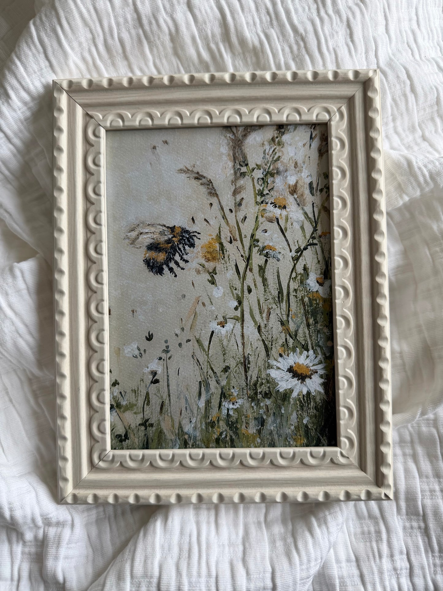 "The Hum of Spring" Framed Fine Art Print