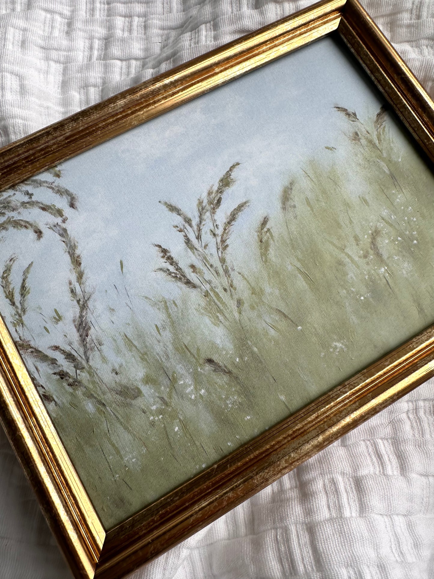 "Wispy Meadows" Framed Print