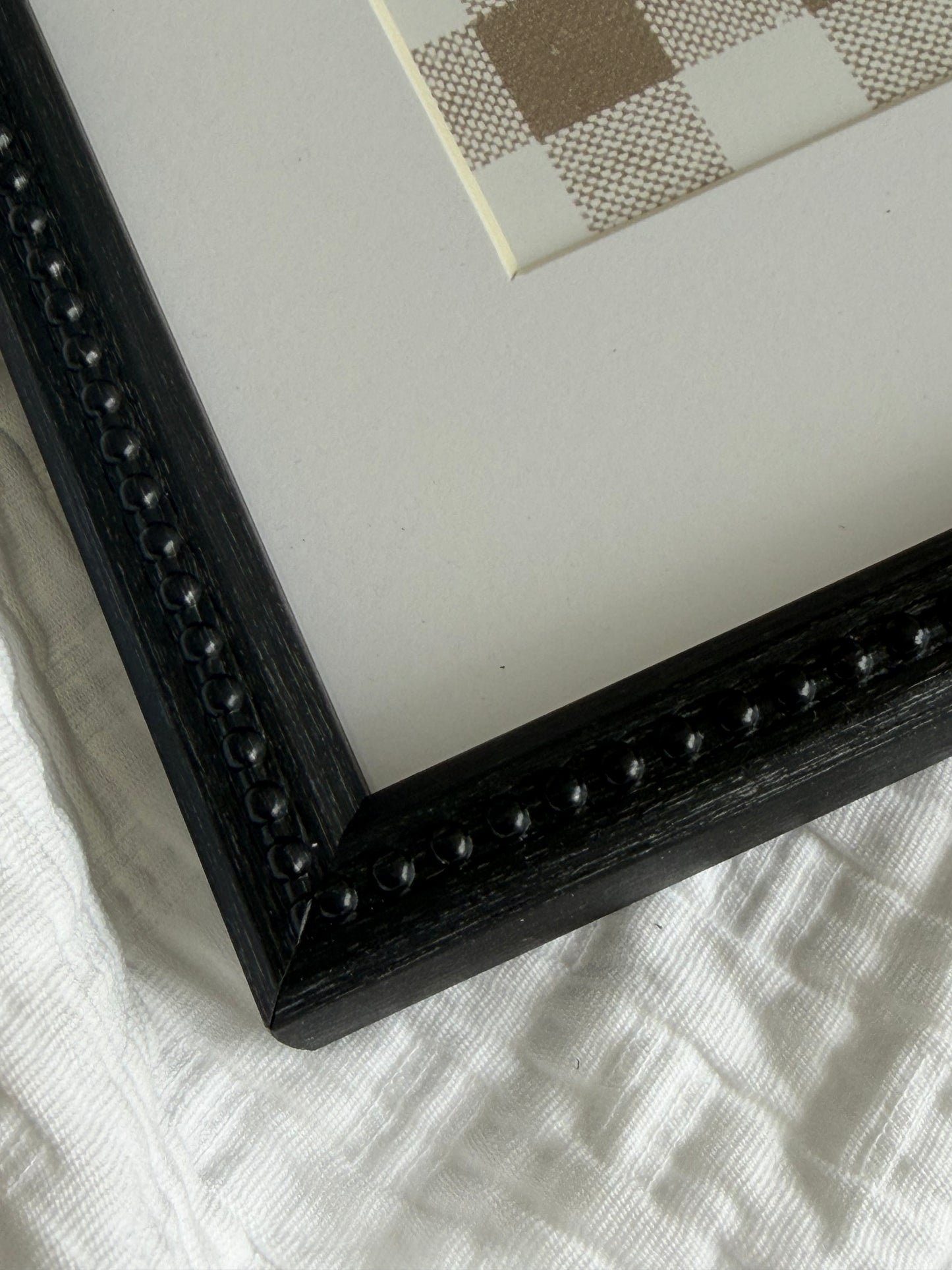 11"x14" Matted to 8"x10" Black Wood Frame