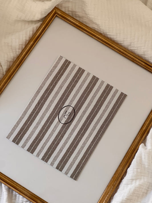 11"x14" Matted to 8"x10" Gold Frame
