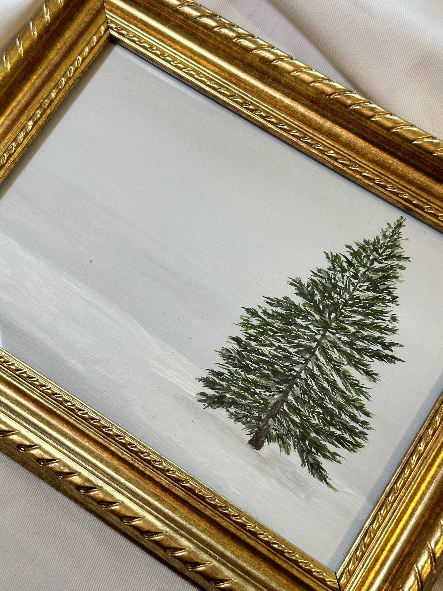 “Winter Shadows” - Framed Original Art