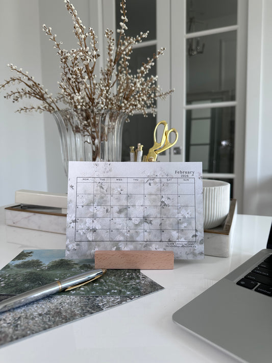 2026 Fine Art Print Calendar