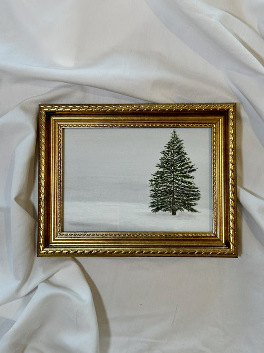 “Winter Shadows” - Framed Original Art