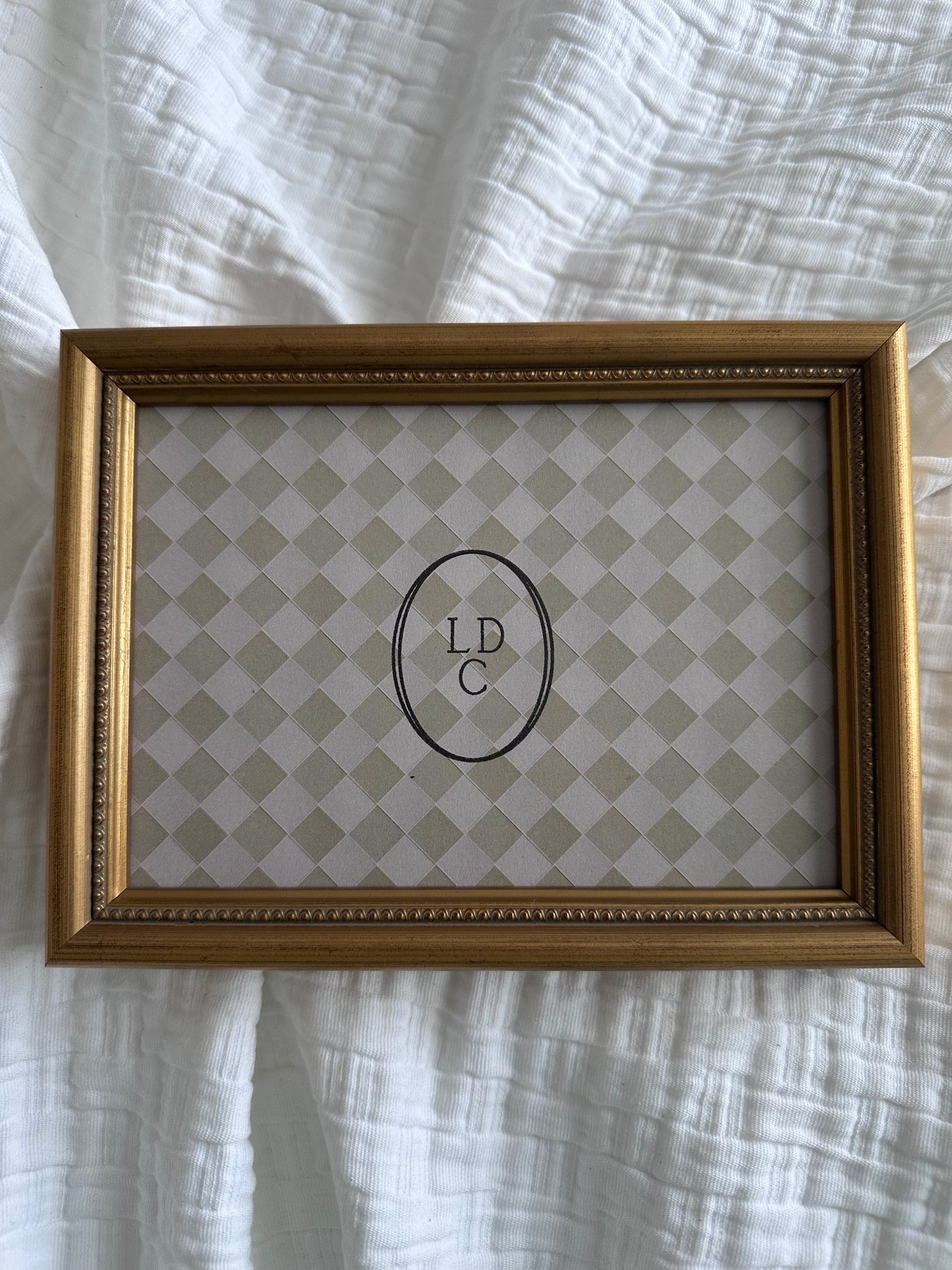 5"x7" Gold Frame