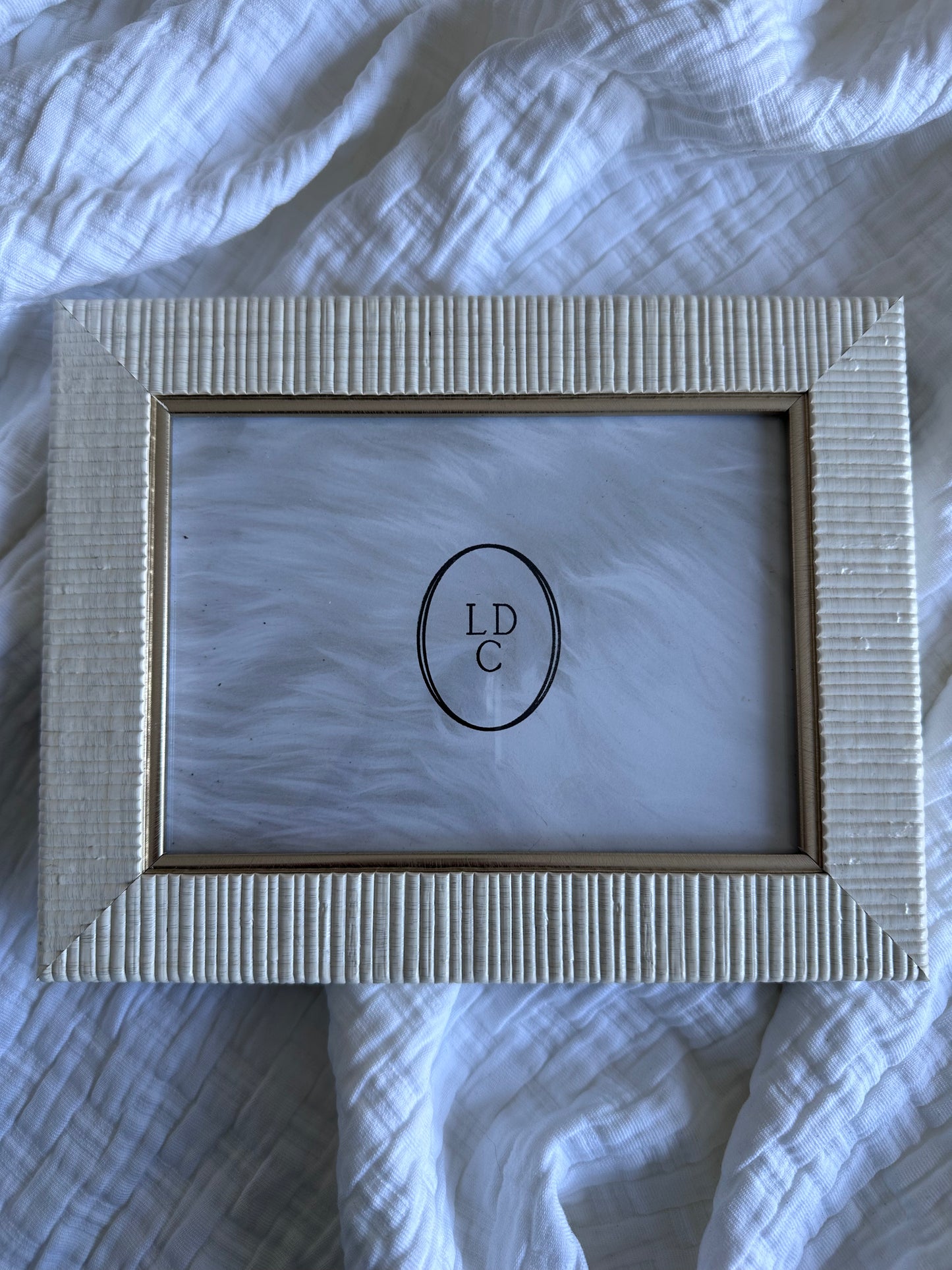 5'X7" Creamy White Frame