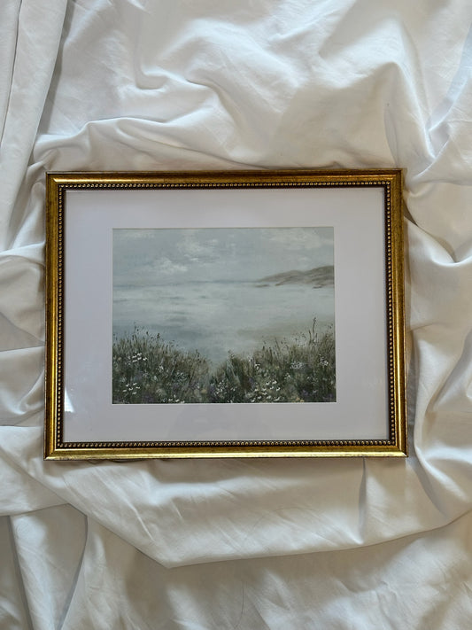 “With a View” - Framed Original Art