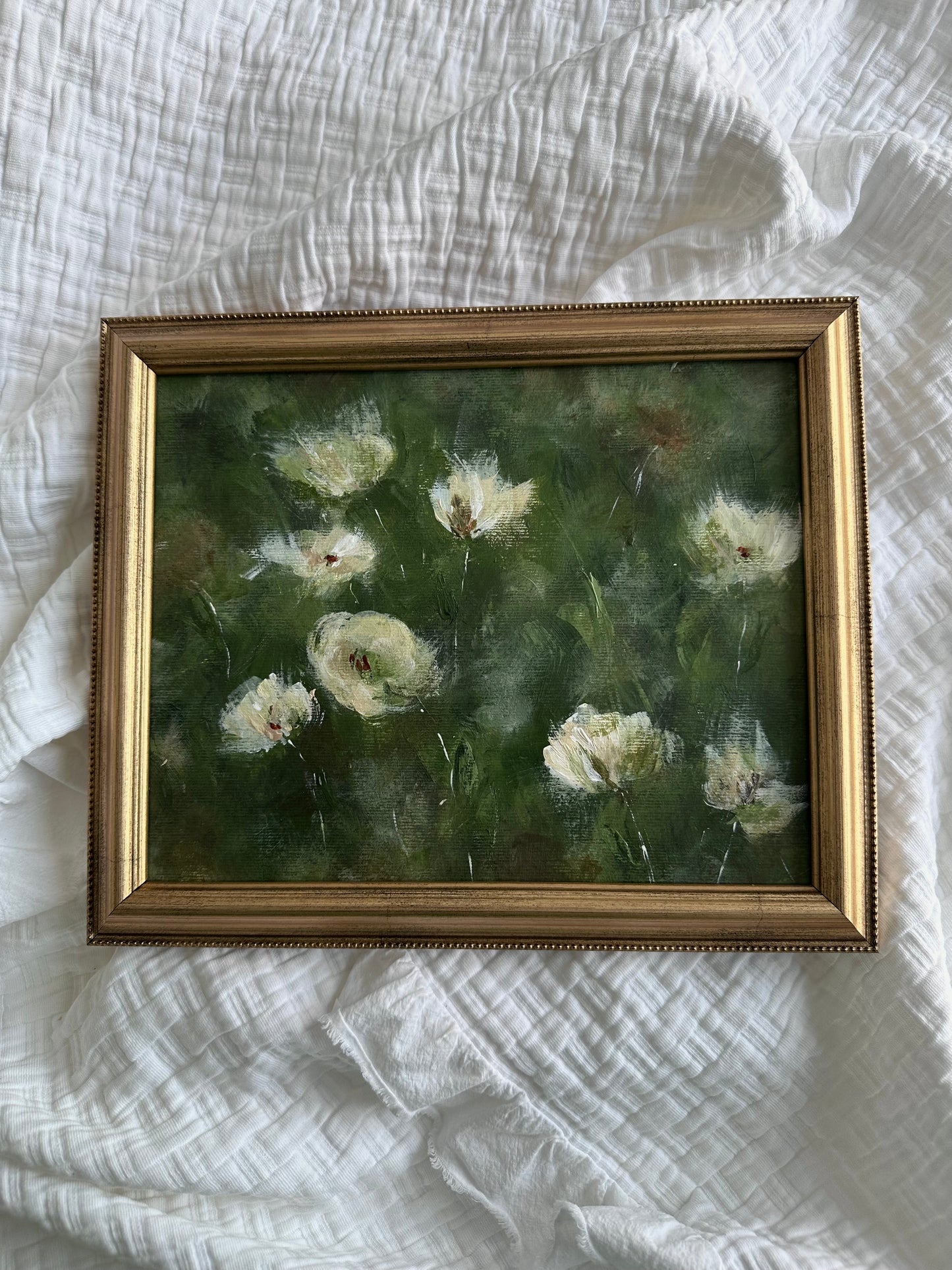 "A Soft Promise" Framed Original Art