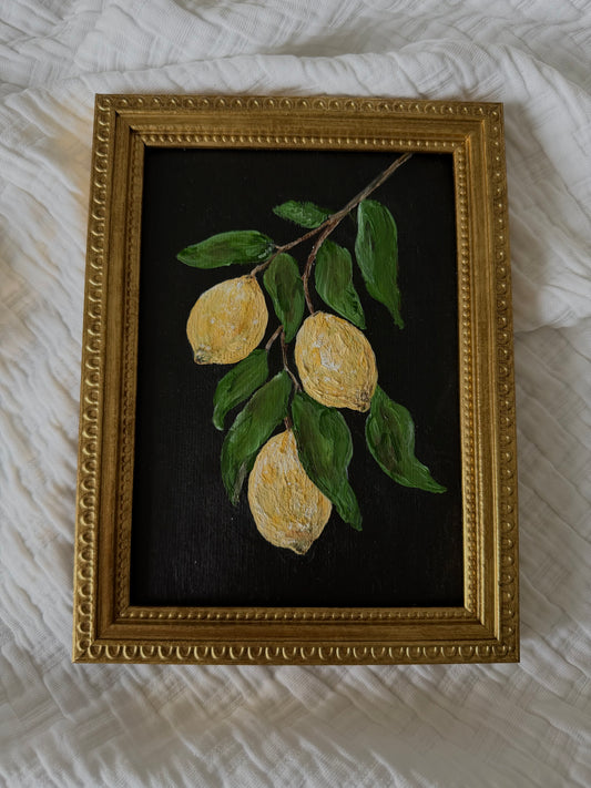 "A Touch of Amalfi" Framed Original Art