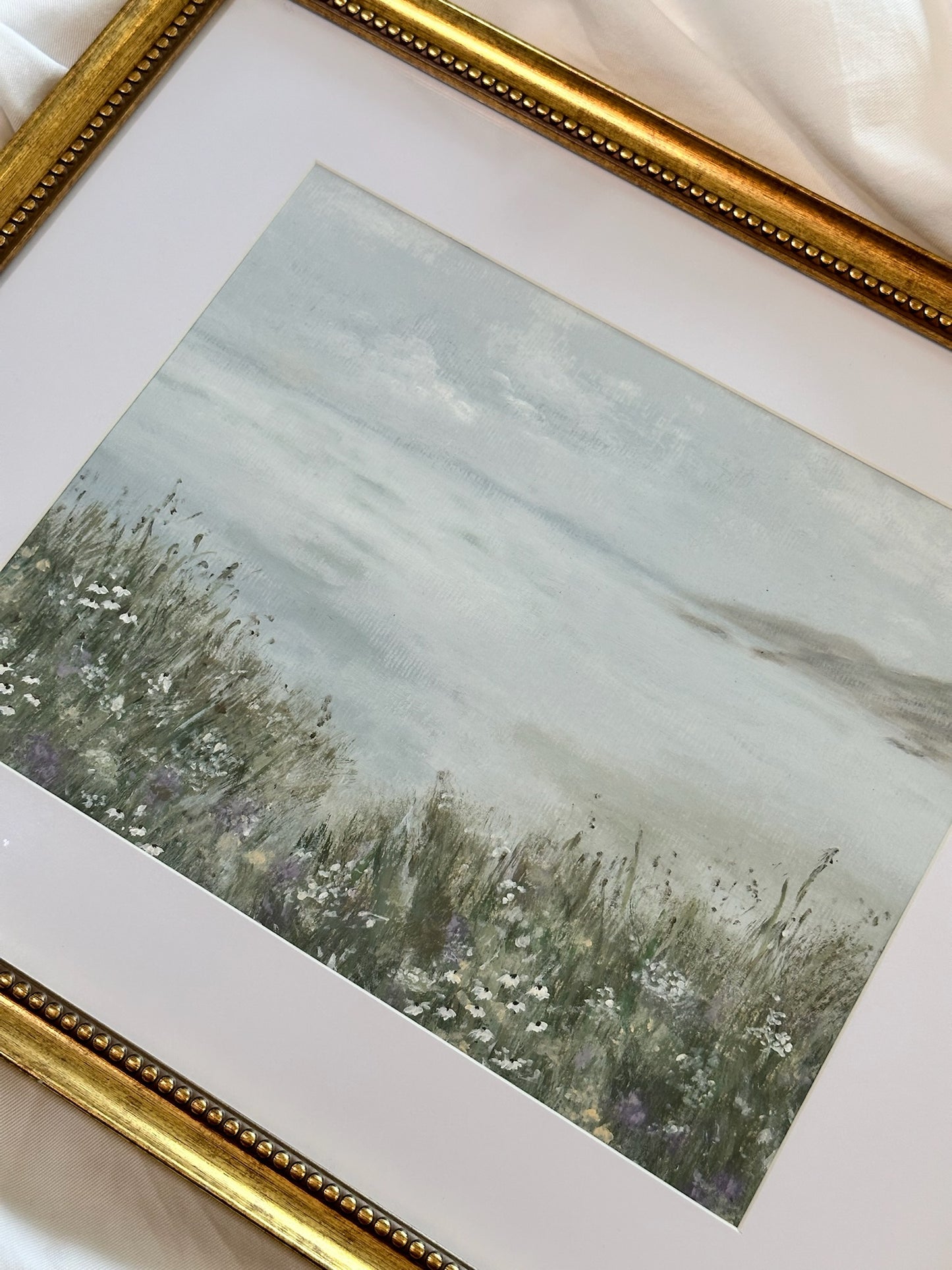 “With a View” - Framed Original Art