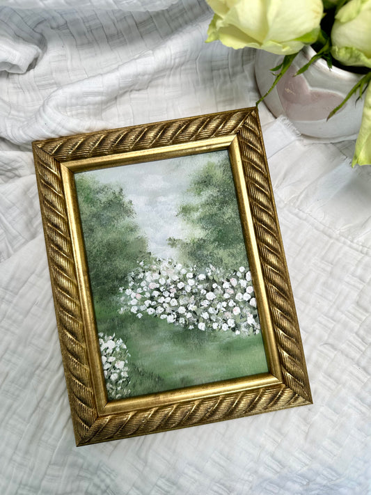 "Blushing" original art