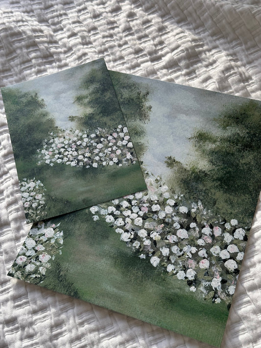 "Blushing' Print
