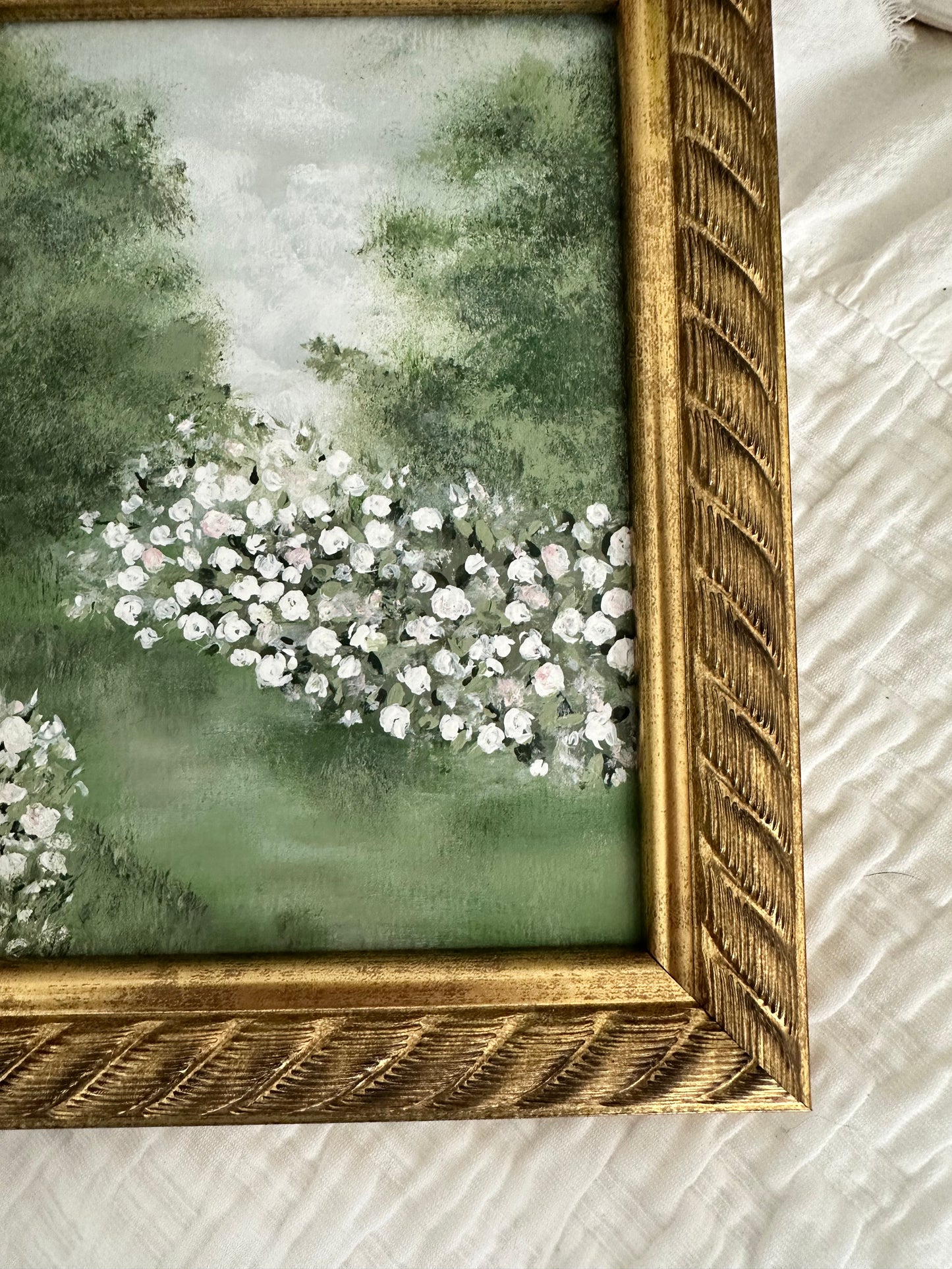 "Blushing" original art