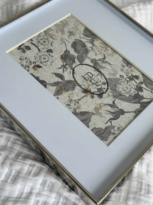 Chrome Metal 5"x7" Matted Frame