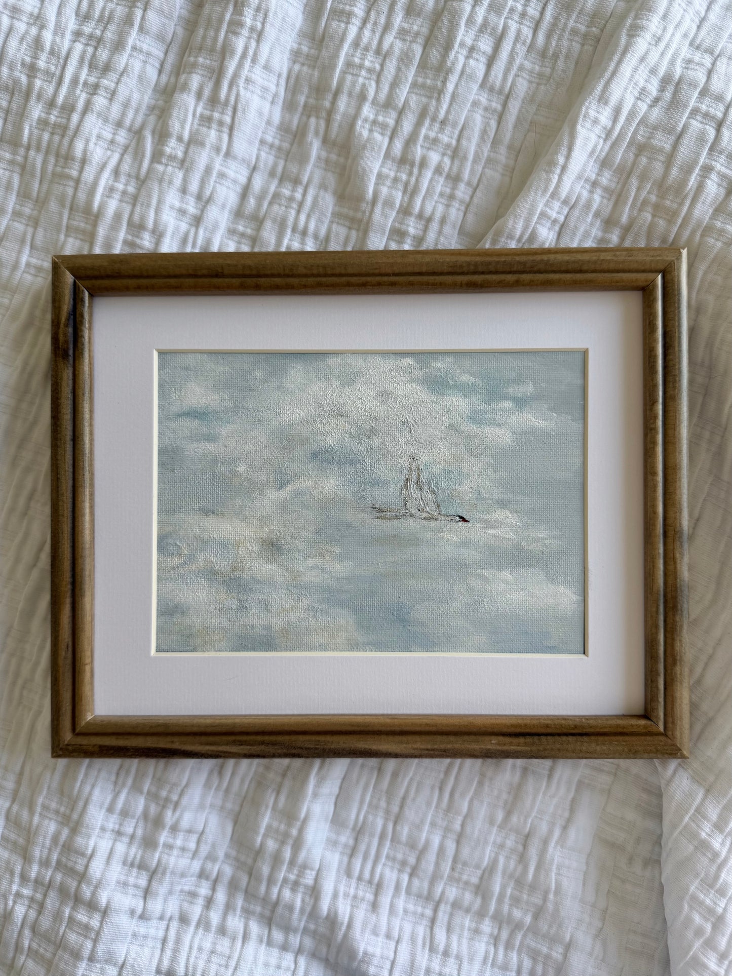 "Gentle Skies" Framed Original Art