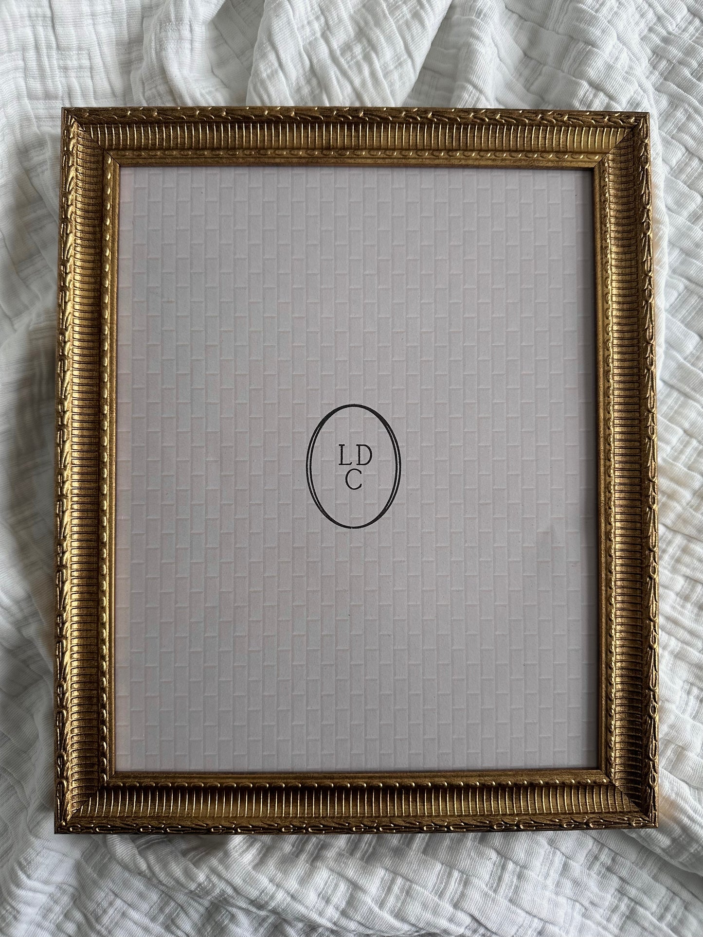 8"x10" Gold Frame