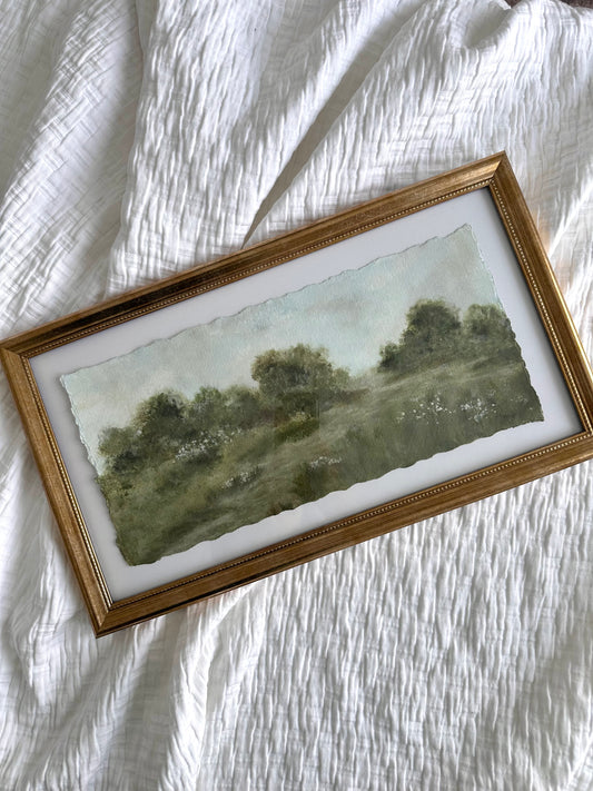 'It Led Me to You" Framed Original Art