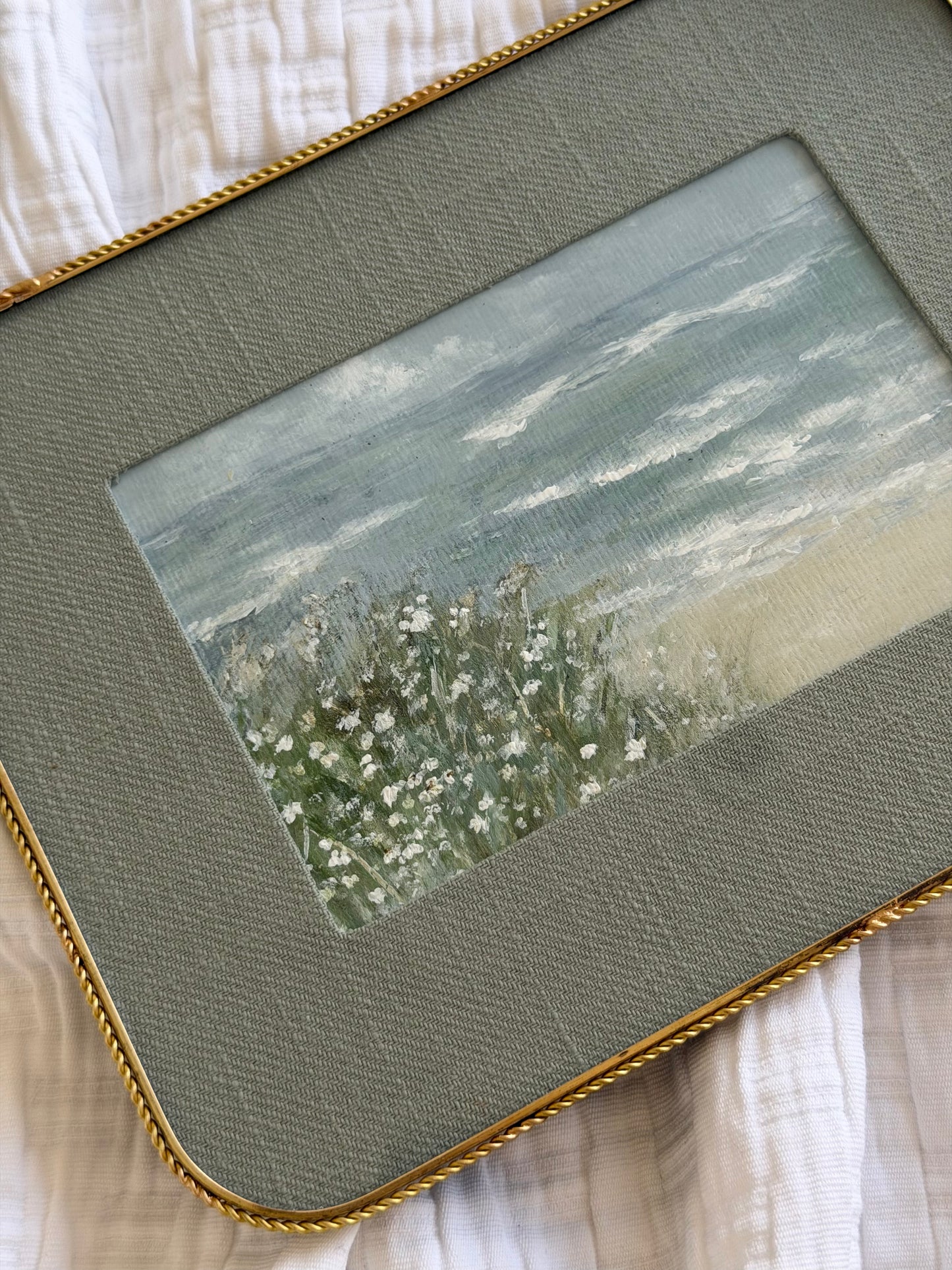 "Lakeside" Framed Original Art