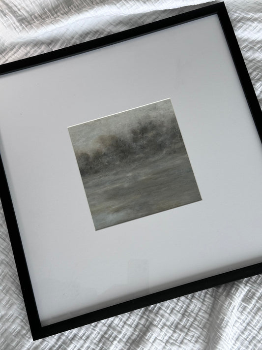 "Moving Through the Seasons" Framed Original Art