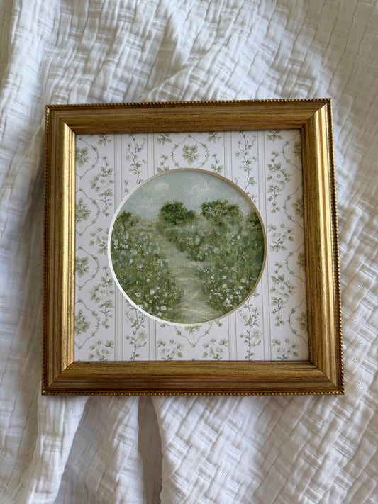 "Open Path" Framed Original Art