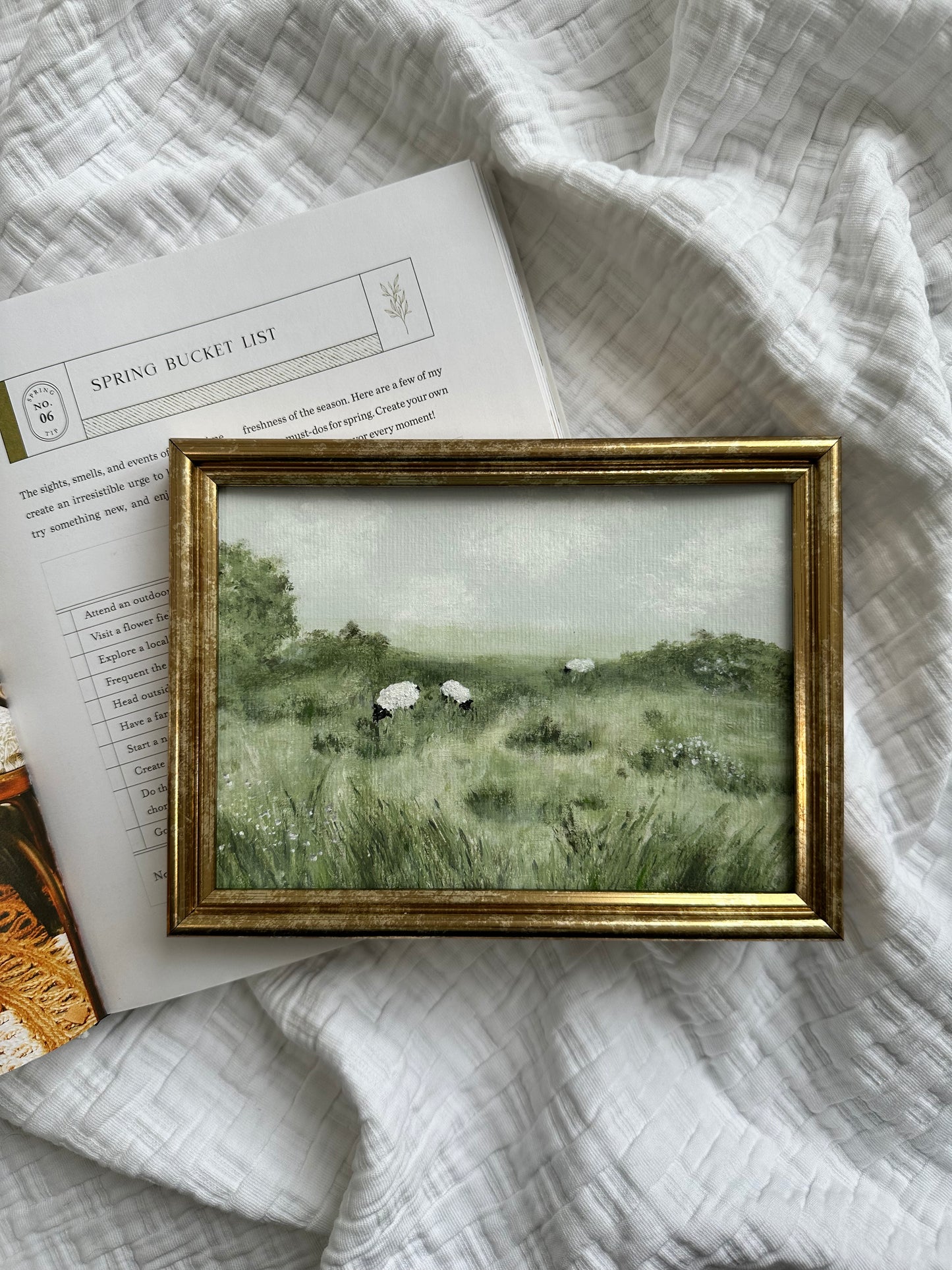 "Peaceful Pasture" Original Art