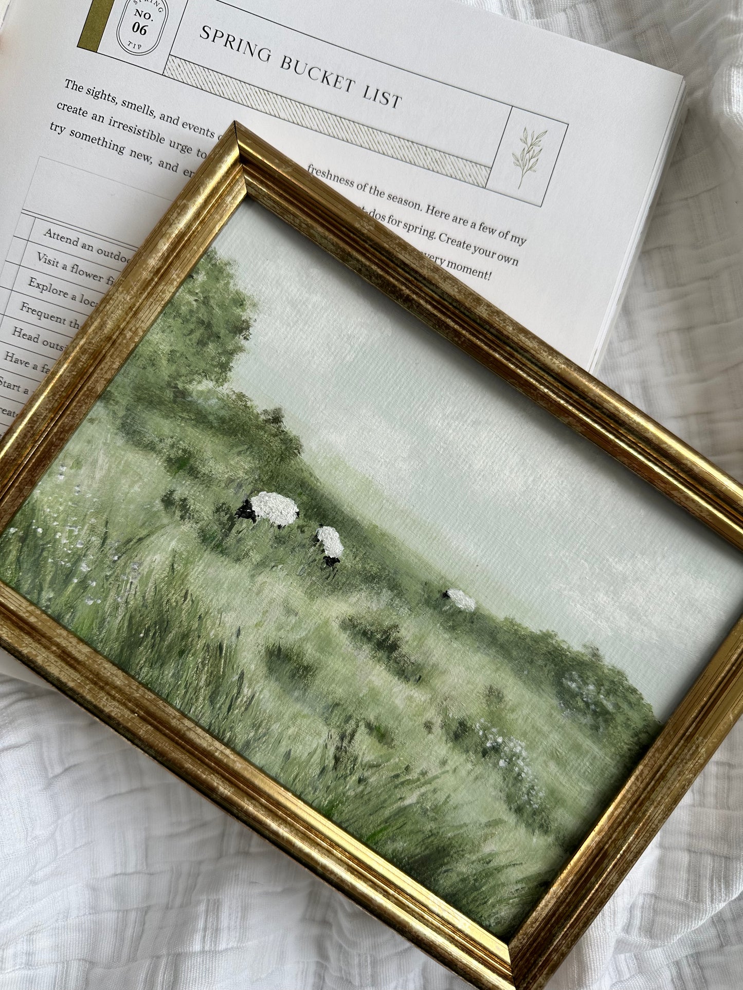 "Peaceful Pasture" Original Art