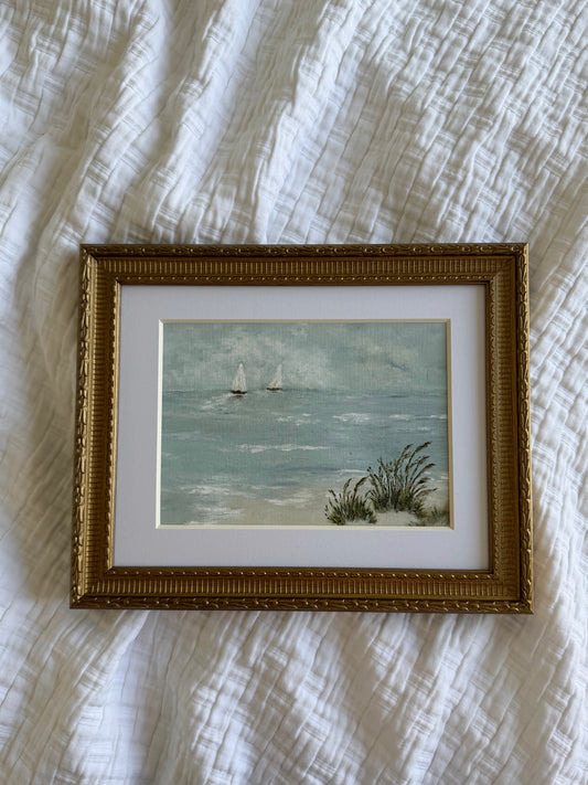 "Quiet Escape" Framed Original Art
