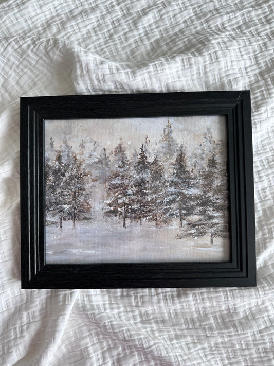 "Quiet Season" Framed Fine Art Print