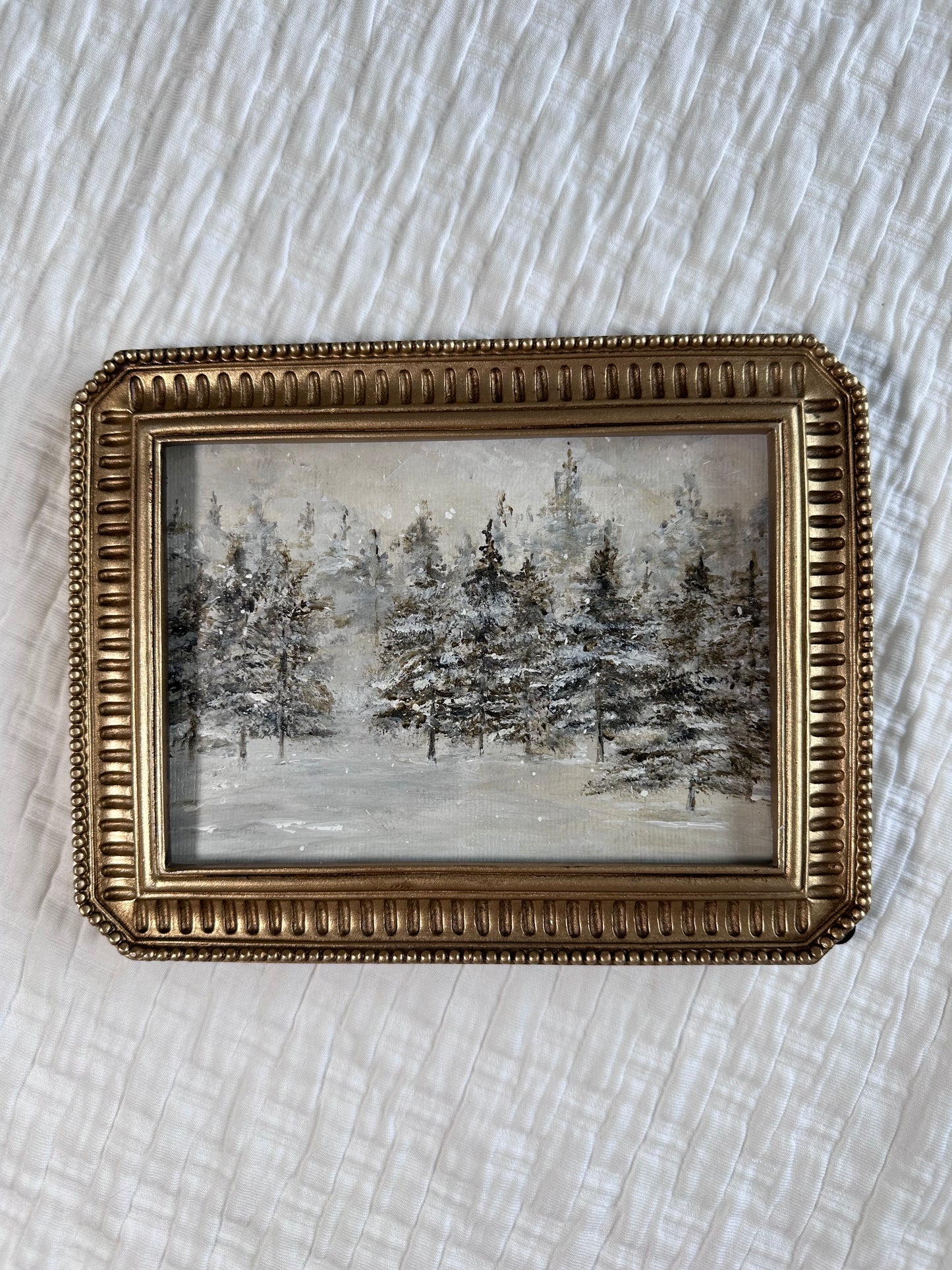 "Quiet Season" Framed Original Art