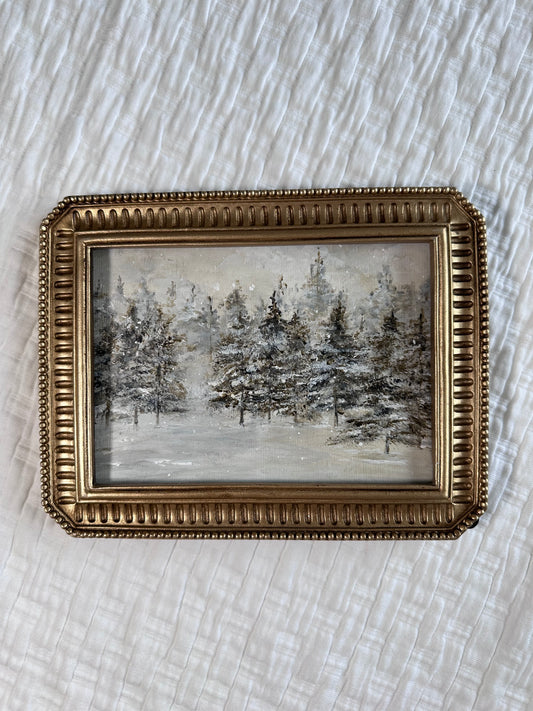 "Quiet Season" Framed Original Art