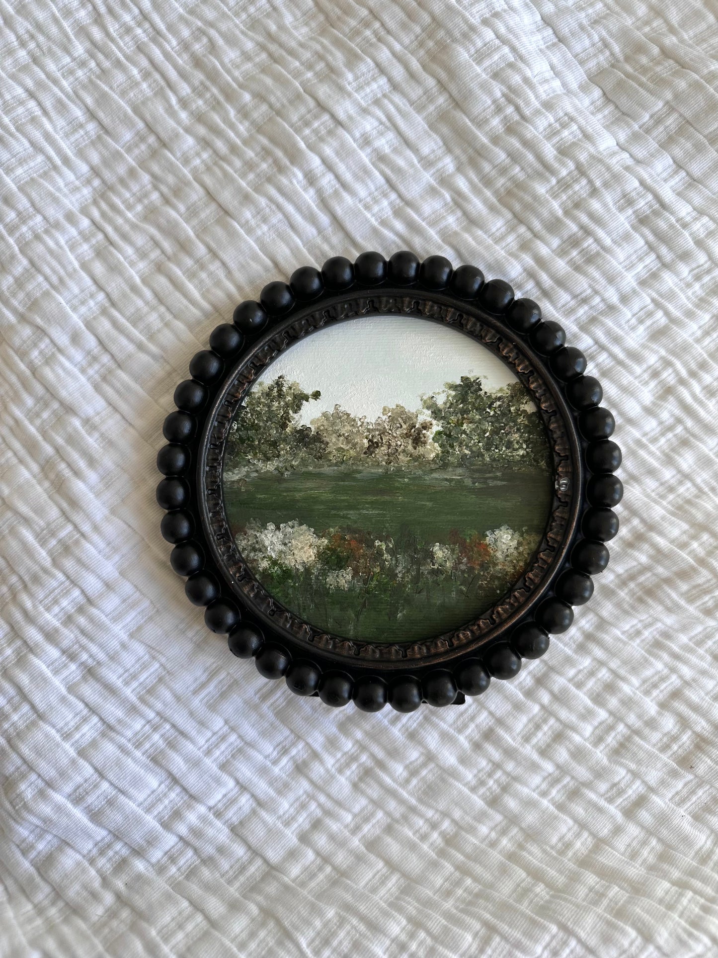 "Shaded Field" Framed Mini Original Art