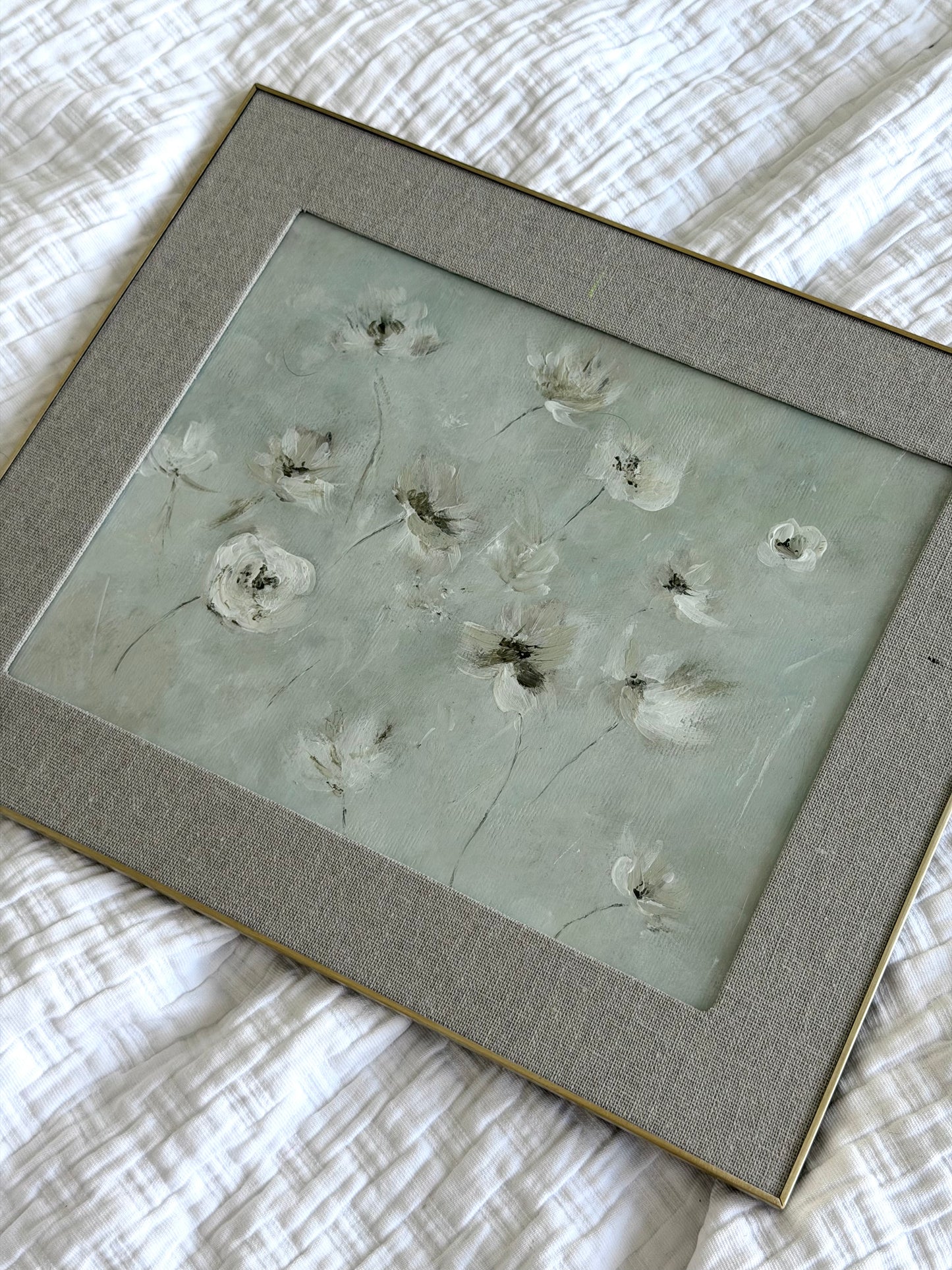 "Soft Breeze" Framed Original Art