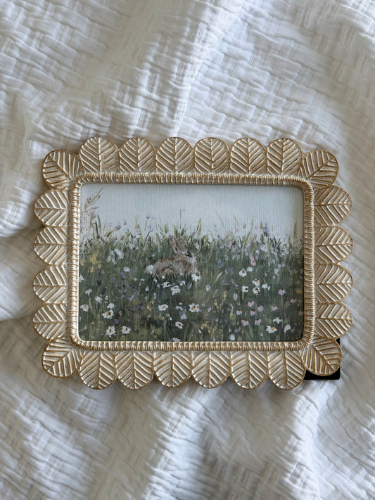 "Springtime Pause" Framed Fine Art Print