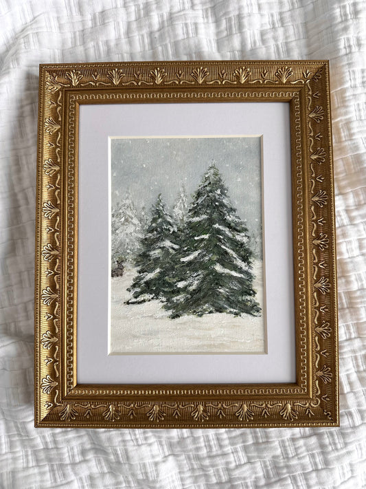 "Stillness & Wonder" Framed Original Art