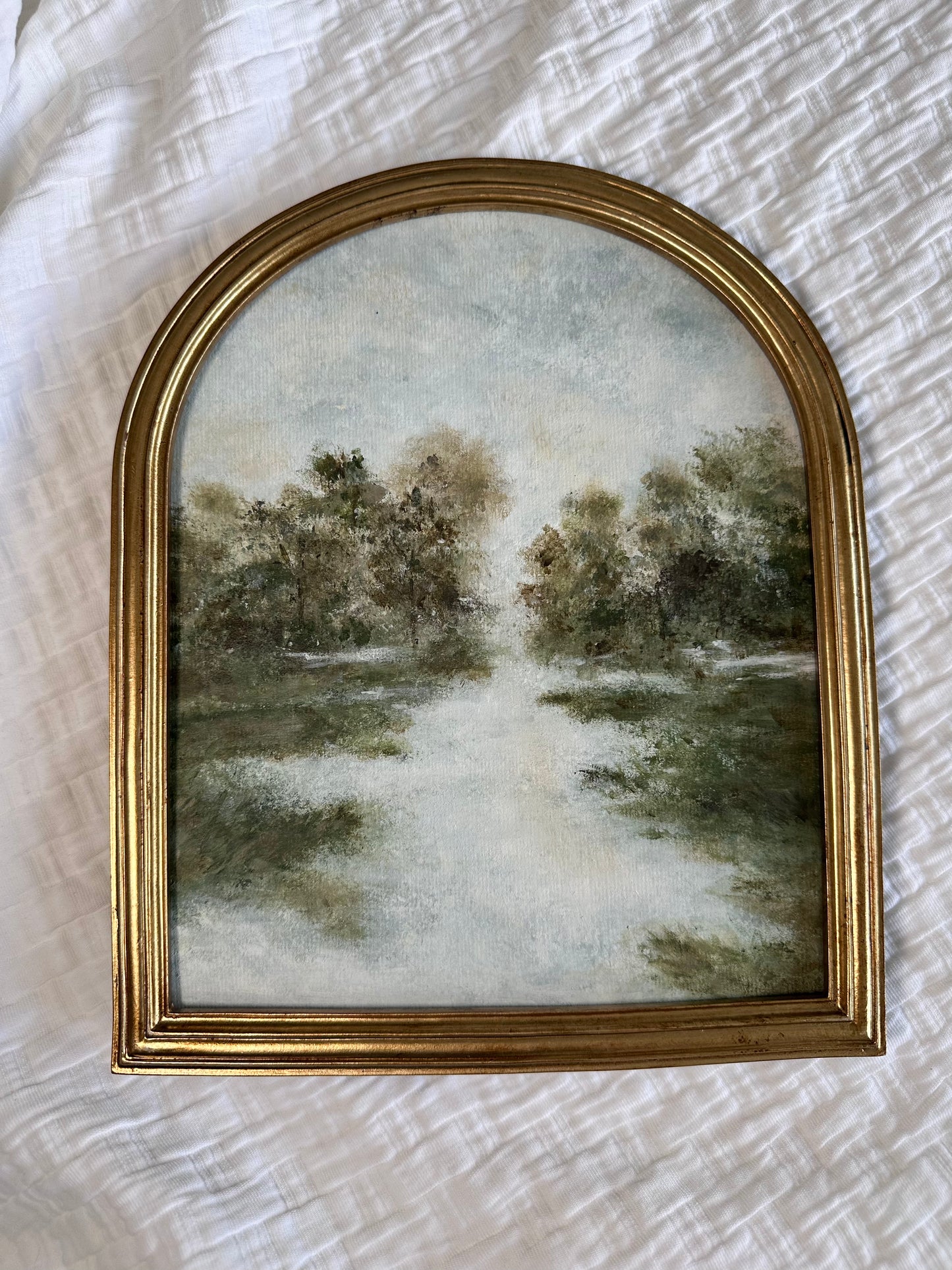 "Traces of Light" Framed Original Art