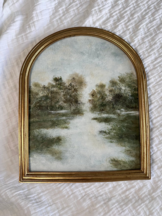 "Traces of Light" Framed Original Art