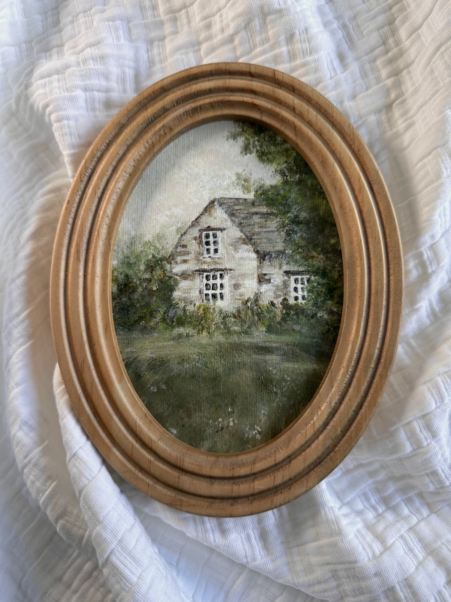 "What Once Was" Framed Original Art