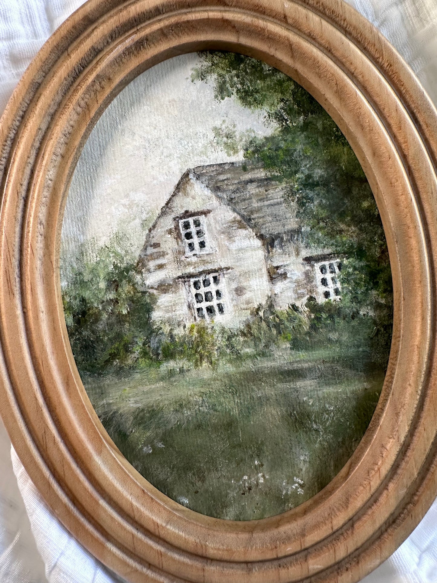 "What Once Was" Framed Original Art