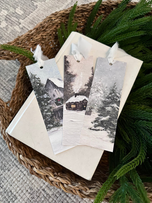 Winter Charm Bookmarks - 3 designs to choose from