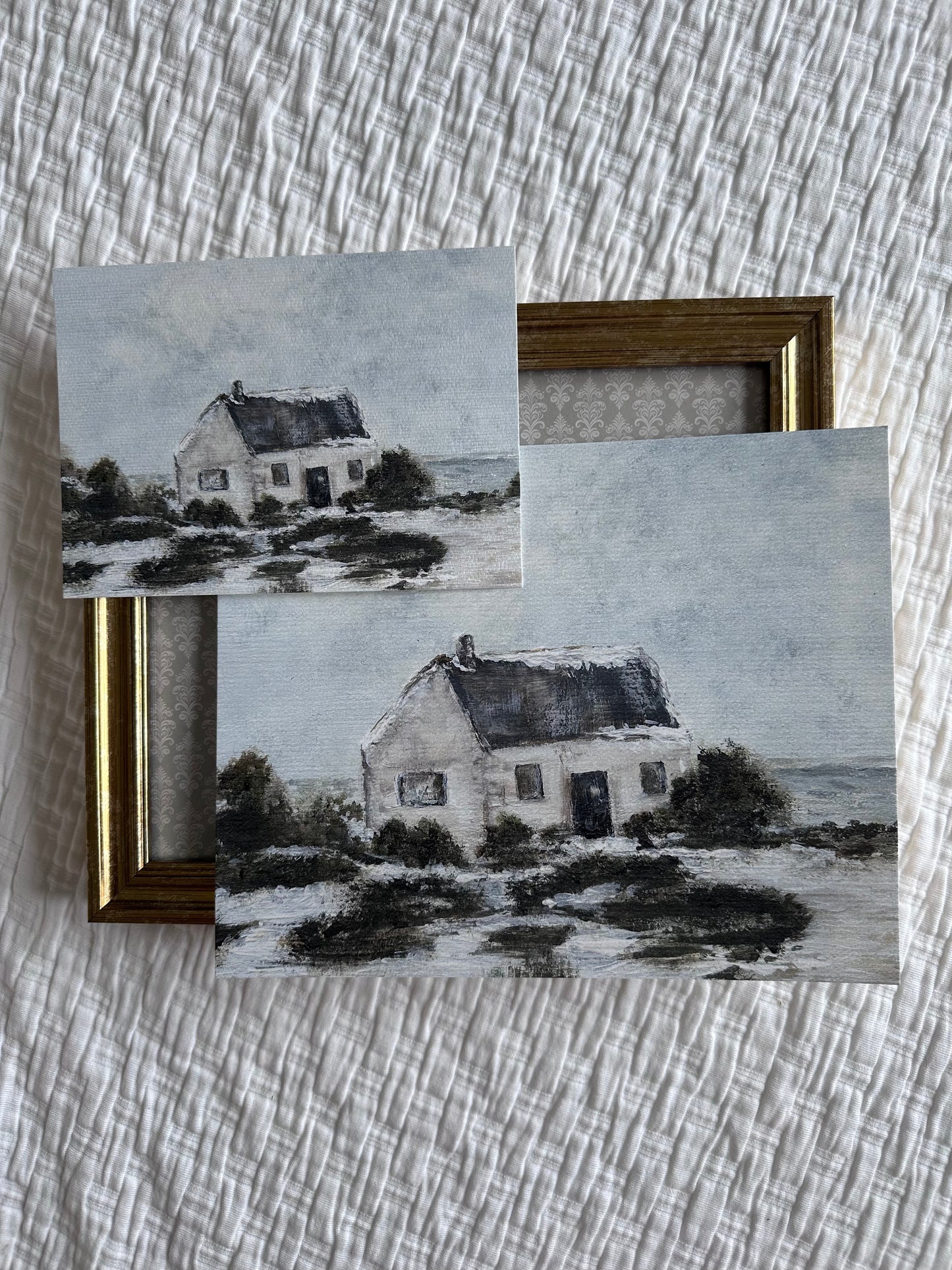 "Winters at the Cottage" Fine Art Prints