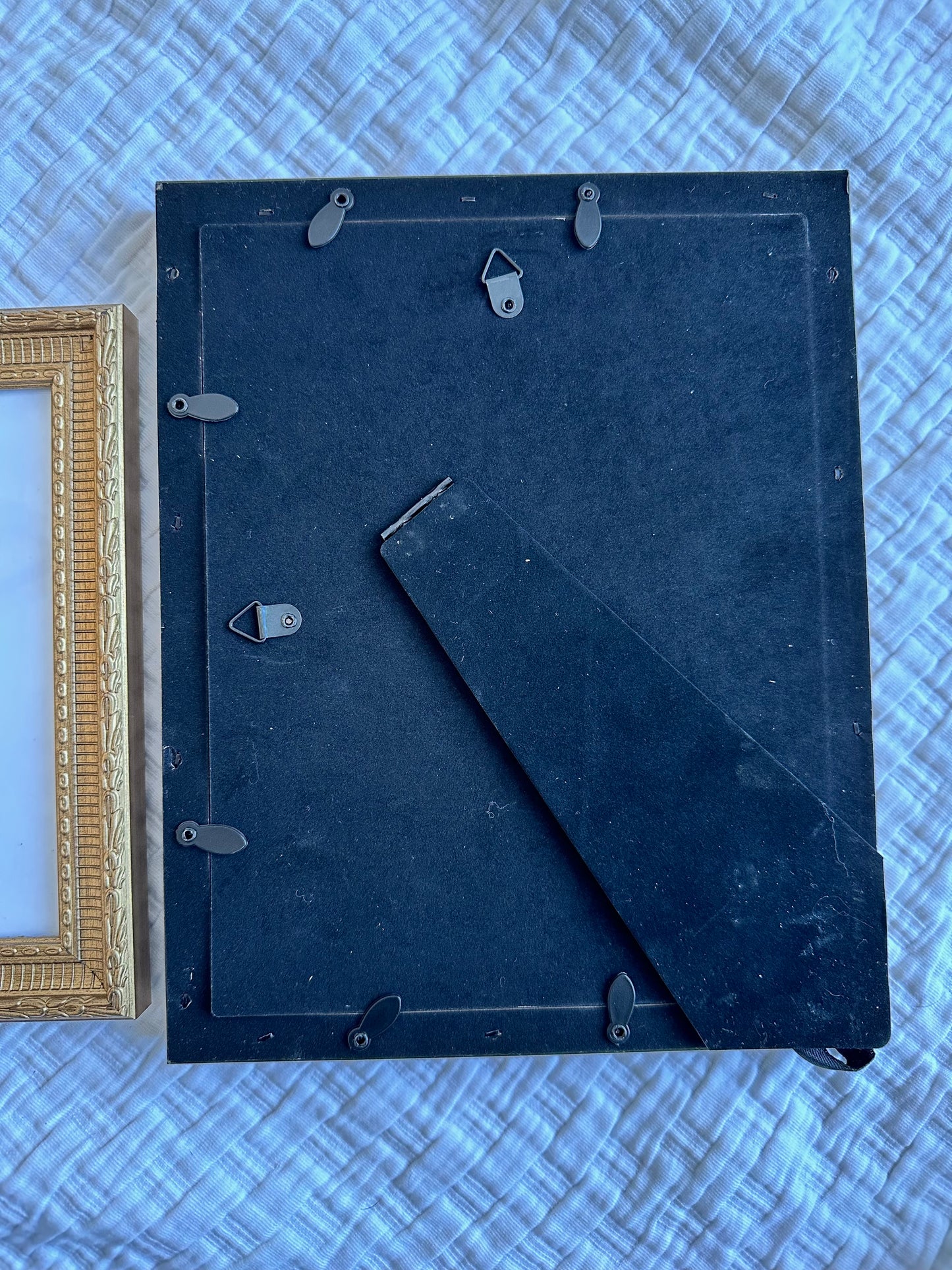Antique Inspired 7"x9" matted to 5"x7" gold frame