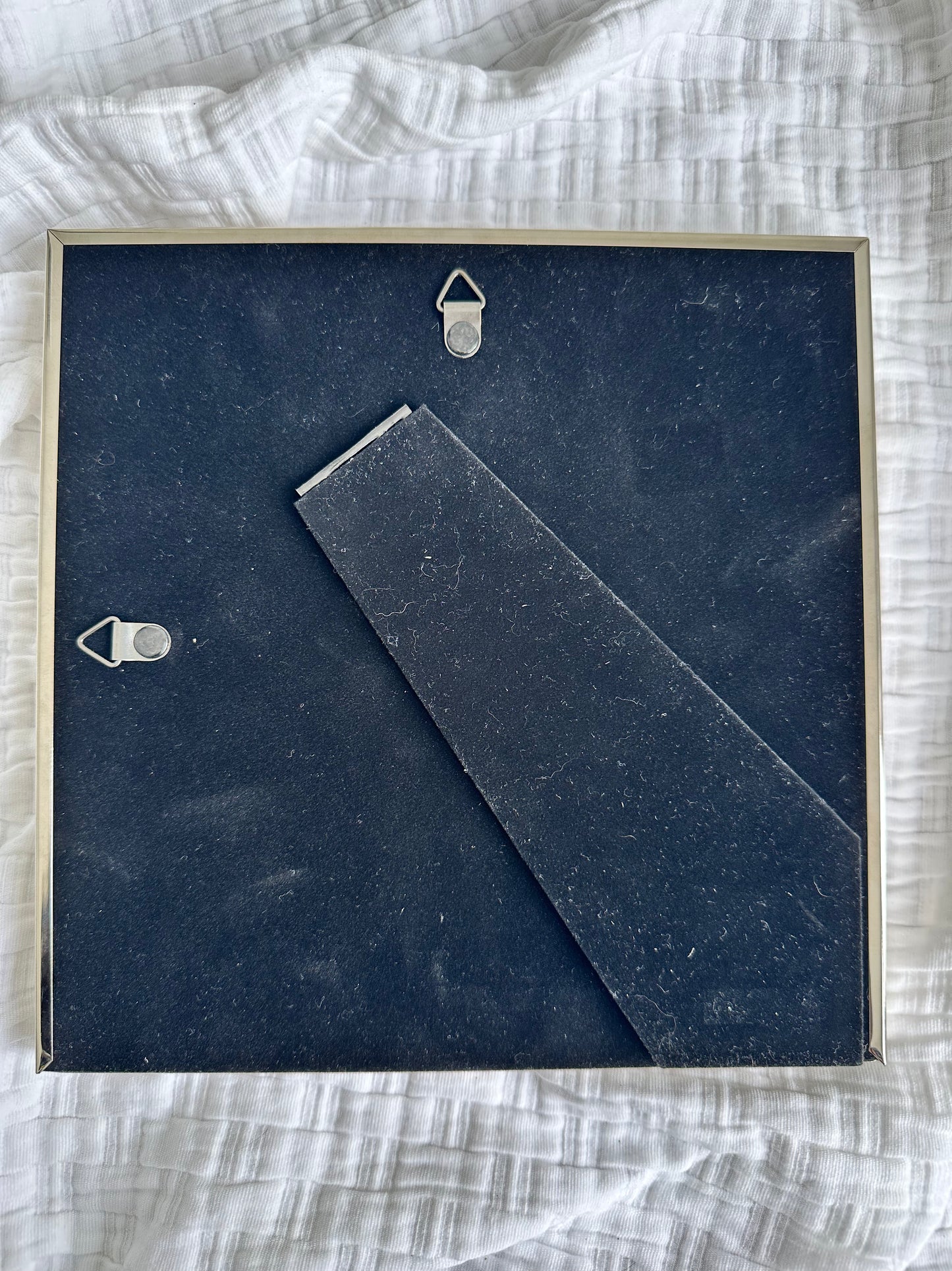 Chrome Metal 5"x7" Matted Frame