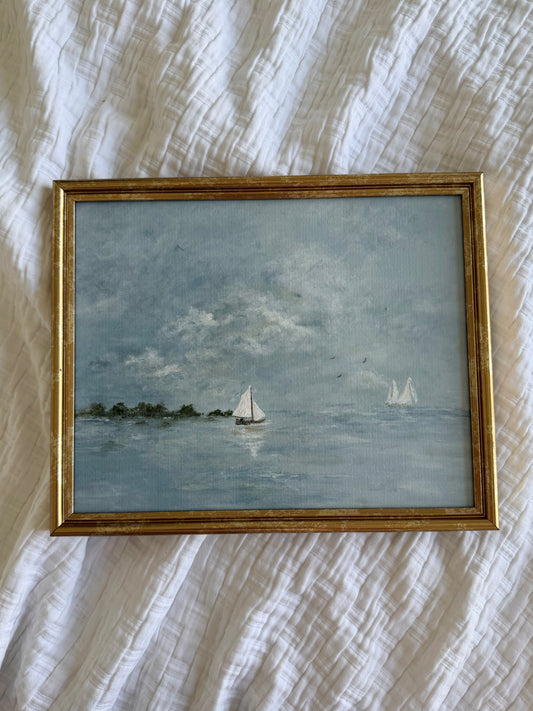 "Slow Days" Framed Original Art